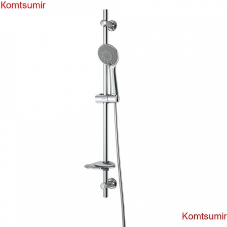 Dorff D0101000 Norma душевой комплект, ручной душ 5 функций, стойка 600 мм, шланг 175 мм Dorff D0101000 Norma душевой комплект, ручной душ 5 функций, стойка 600 мм, шланг 175 мм