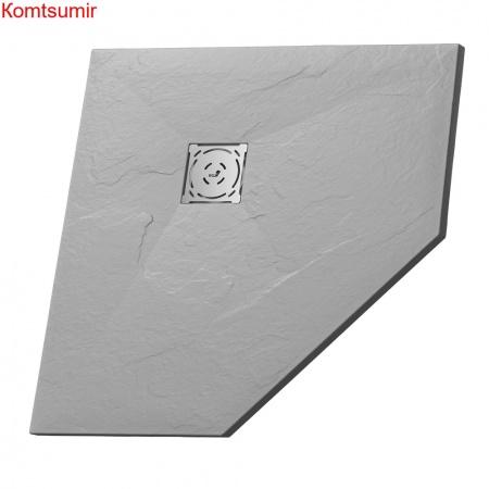 Душевой поддон трапеция RGW ST/T-Co Бетон 900x900