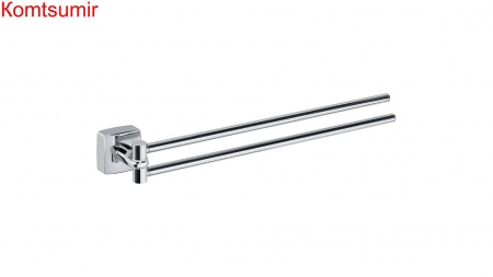 Полотенцедержатель рога 2-ой Fixsen Kvadro FX-61302A