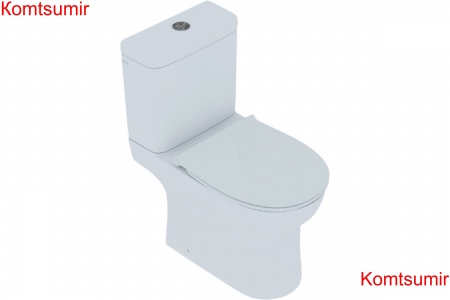 Унитаз напольный безободковый IDDIS Drum