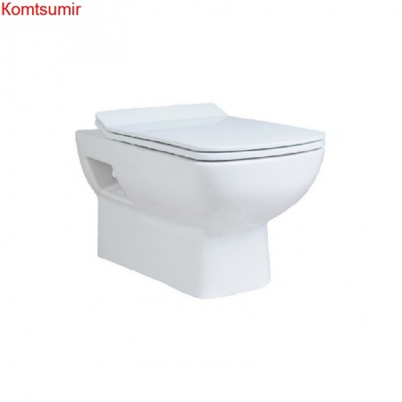 TOURS Унитаз подвесной, микролифт, SLIM 530*360*320 TOURS Унитаз подвесной, микролифт, SLIM 530*360*320