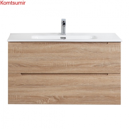 База под раковину подвесная BelBagno ETNA-800-2C-SO-WO-P Rovere Bianco