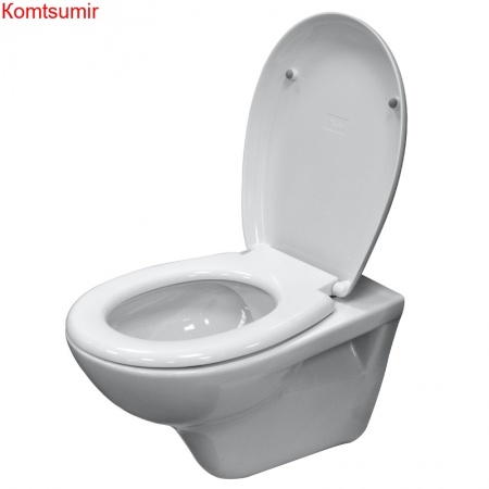 Унитаз подвесной Kale OPTIMUM 350х400х515 безободковый с сиденьем без микролифта, белый Унитаз подвесной Kale OPTIMUM 350х400х515 безободковый с сиденьем без микролифта, белый
