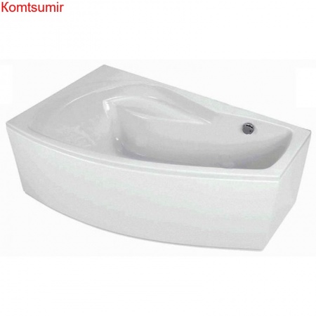 Ванна акриловая Santek Майорка асимметричная 150х90, левосторонняя, белая Ванна акриловая Santek Майорка асимметричная 150х90, левосторонняя, белая