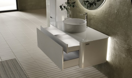 Тумба Lumino 120 подвесная Белая