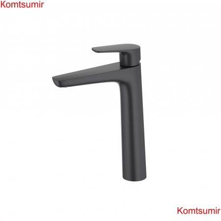 Смеситель для раковины 230, без донного клапана AQUATEK, матовый черный AQ1104MB БЕТТА