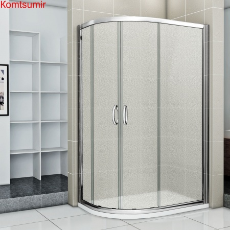 Душевой уголок поддон отдельно 120х80 асимметричный (универсальный) Good Door Infinity R-120-G-CH ИН00012