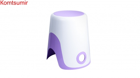 Корзина для белья 2в1 Fixsen Wendy FX-7073-49 фиолетовая