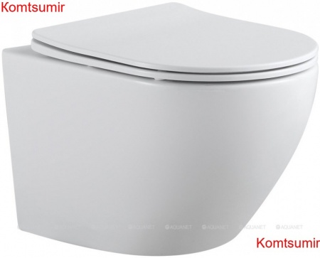 Унитаз подвесной Aquanet Rimless Cetus 2.0 W LX-1901