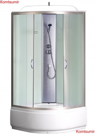 Душевая кабина Loranto CS-6610 F, 100х100х215, поддон 40 см