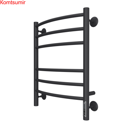 Классик П6 450х600 электро КС 9005 матовый  ( new встроен диммер) Полотенцесушитель TERMINUS