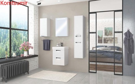 Шкаф AQUATON СИЛЬВА подвесной, левый, Дуб Полярный (1A215703SIW7L) Шкаф AQUATON СИЛЬВА подвесной, левый, Дуб Полярный (1A215703SIW7L)