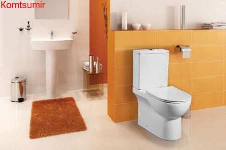 Унитаз-компакт напольный AZARIO Ambra 645x370x815 безободковый, в комплекте сиденьем микролифт (AZ-848G) Унитаз-компакт напольный AZARIO Ambra 645x370x815 безободковый, в комплекте сиденьем микролифт (AZ-848G)