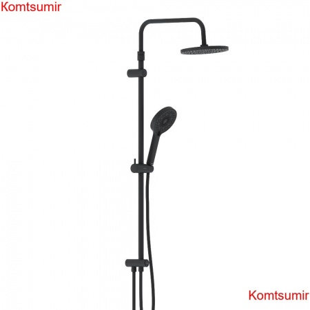 Damixa 947000300 Apollo душ.система: верхн. душ 235 мм, ручн душ 3 ф-ции 125*215 мм, душ.штанга 1050-1450, Damixa 947000300 Apollo душ.система: верхн. душ 235 мм, ручн душ 3 ф-ции 125*215 мм, душ.штанга 1050-1450,