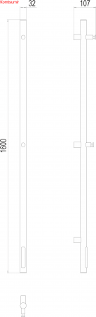 Стойка электро UNO круг1600