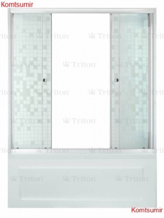 Душевая штора Triton Аква Мозаика 150