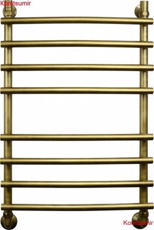 Полотенцесушитель водяной Двин R primo 80/50 1"-3/4"-1/2" состаренная бронза