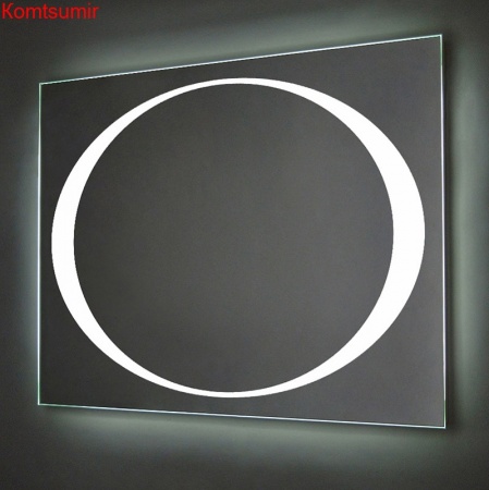 Зеркало AZARIO Спейс 915*685, LED-подсветка, сенсорный выключатель