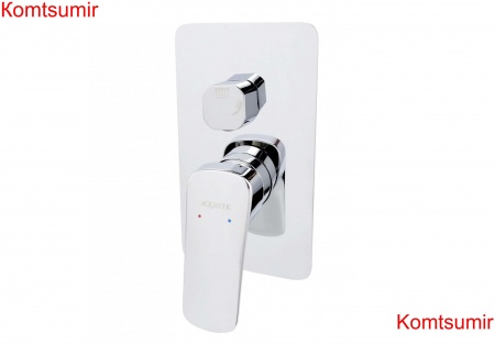 Смеситель для ванны AQUATEK (внешняя и скрытая часть) AQ1046CR ВЕГА