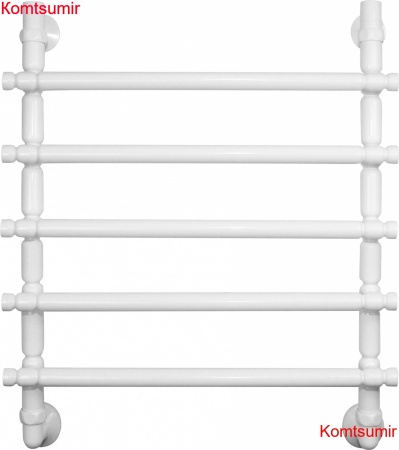 Полотенцесушитель водяной Двин Bubble 3 60/50 1"-3/4"-1/2" белый