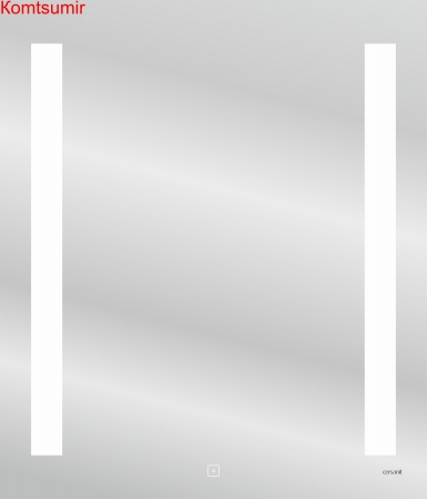 Зеркало: LED 020 base 60*80, с подсветкой, белый, Сорт1 Зеркало: LED 020 base 60*80, с подсветкой, белый, Сорт1