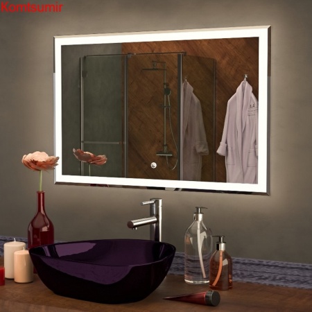 AZARIO зеркало Minio влагостойкое с подсветкой 900*800