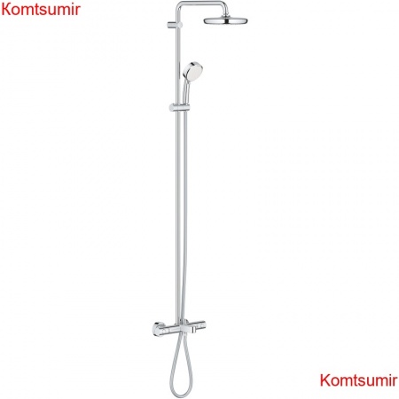 Душевая колонна Grohe Tempesta Cosmopolitan System  с термостатом Хром (26223001)
