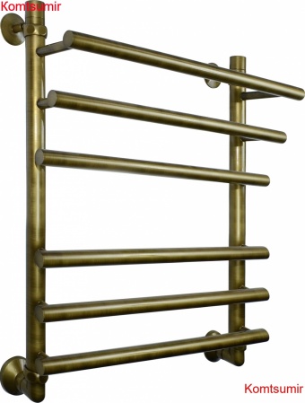 Полотенцесушитель водяной Двин F primo 60/50 1" - 3/4" - 1/2" состаренная бронза