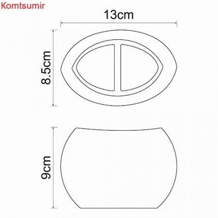 WasserKRAFT Eider K-33328A Стакан для зубных щеток