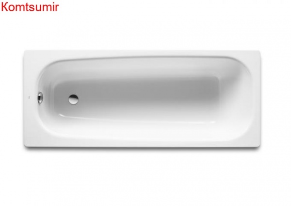 Ванна чугунная Roca CONTINENTAL 170х70, противоскользящее покрытие