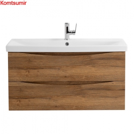База под раковину подвесная BelBagno MARINO-CER-900-2C-SO-RR-P Rovere Rustico