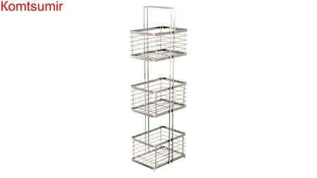 Полка прямоугольная трехэтажная Fixsen FX-851