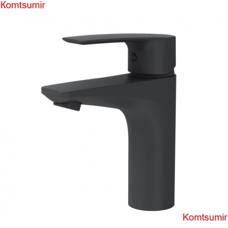 AM.PM F90A02122 Gem, смеситель для умывальника излива 99 мм, черный, шт.