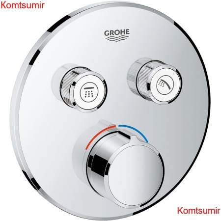 Смеситель для душа Grohe Grohtherm SmartControl с термостатом Хром (29145000)