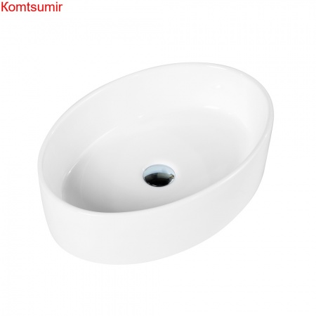 Раковина керамическая накладная, овальная BB1049