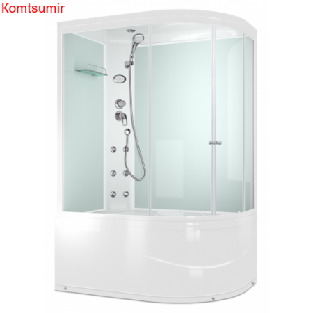 Душевая кабина Domani-Spa Delight 128high L/R (120*80) с гидромассажем