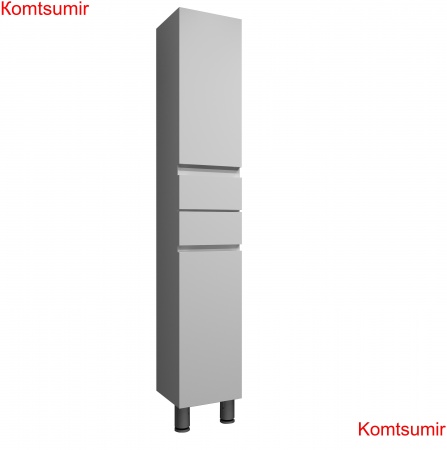 Пенал Djena Окант напольный 30 2 двери 2 ящика левый Пенал Djena Окант напольный 30 2 двери 2 ящика левый