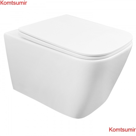 Унитаз подвесной Azario BOCA 360х510х350 безободковый, c сиденьем микролифт (AZ-1048 A) Унитаз подвесной Azario BOCA 360х510х350 безободковый, c сиденьем микролифт (AZ-1048 A)