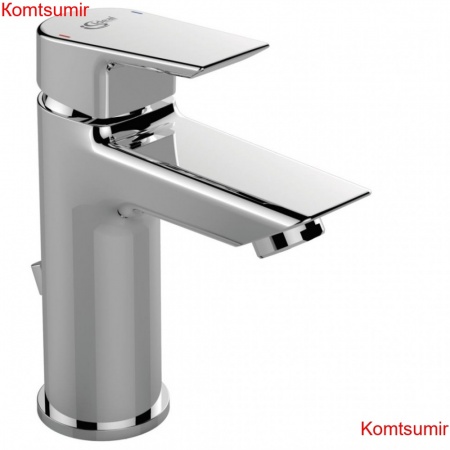 Смеситель для раковины Ideal Standard TESI, керамический картридж, с донным клапаном, система монтажа EASY-FIX (облегченный монтаж), хром (A6555AA)