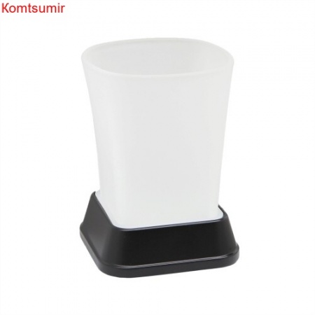 WasserKRAFT Amper K-5428BLACK Стакан для зубных щеток