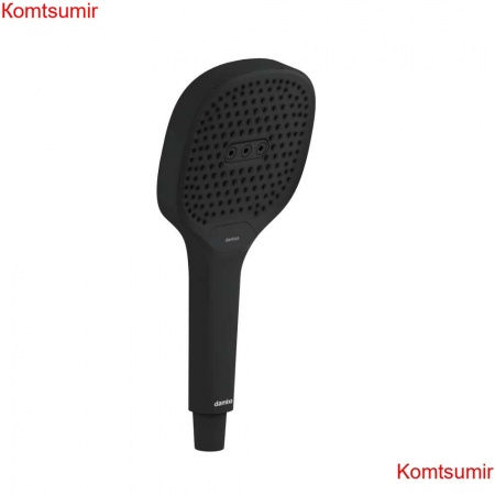 Damixa 940020300 Merkur ручной душ, квадрат 3 функции, черный