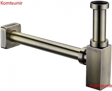 Сифон для раковины Wasserkraft A096 бронза