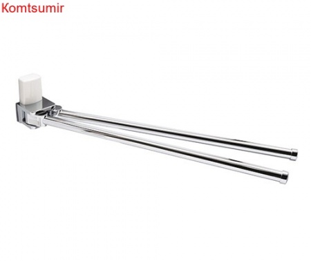 WasserKRAFT Leine K-5031WHITE Рога двойные для полотенец