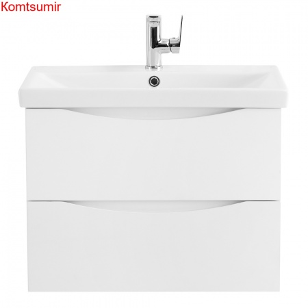 База под раковину подвесная BelBagno MARINO-CER-600-2C-SO-BO-P Bianco Opaco