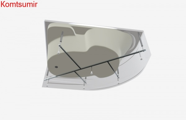 Акриловая ванна 1Marka DIANA 170x105 L
