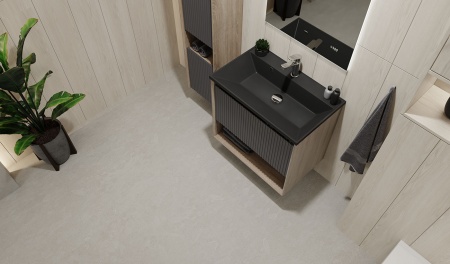 Тумба Tossony 70 подвесная Дуб Самдал/Антрацит