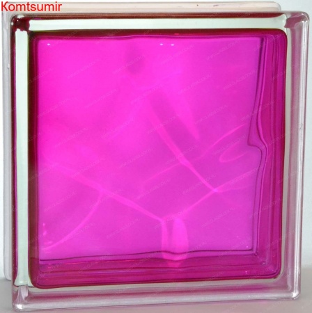 Стеклоблоки Vitrablok окрашенные внутри (Чехия)