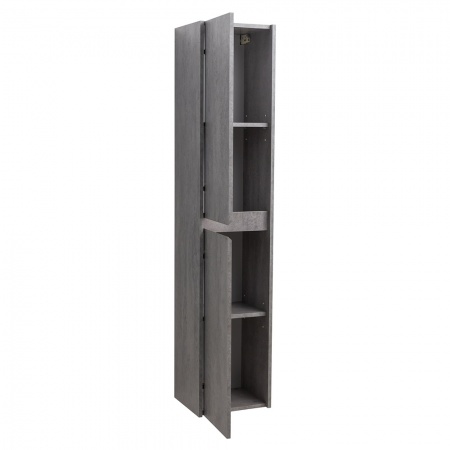 Шкаф подвесной BelBagno KRAFT-1600-2A-SC-CG-L Cemento Grigio