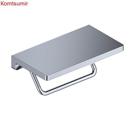 WasserKRAFT K-1425 Держатель туалетной бумаги с полочкой для телефона