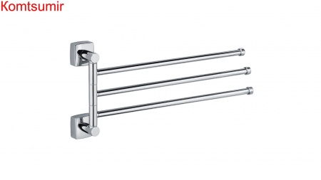 Полотенцедержатель рога 3-ой Fixsen Kvadro FX-61302A-3